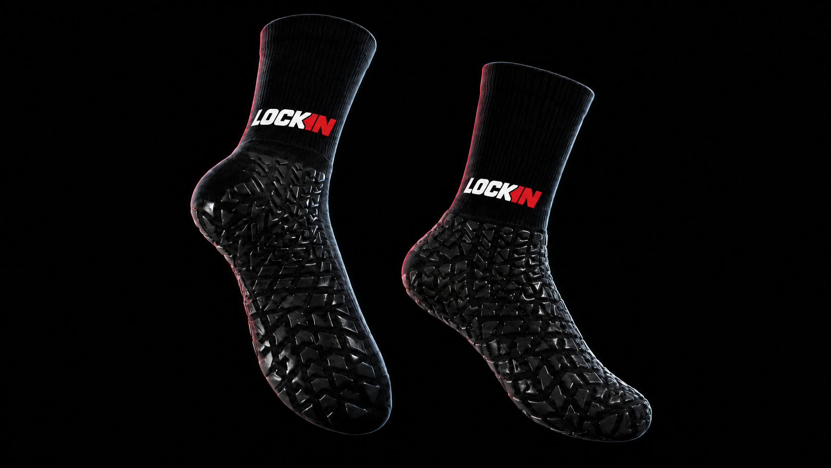 Wraparound tread across the top, sides and sole